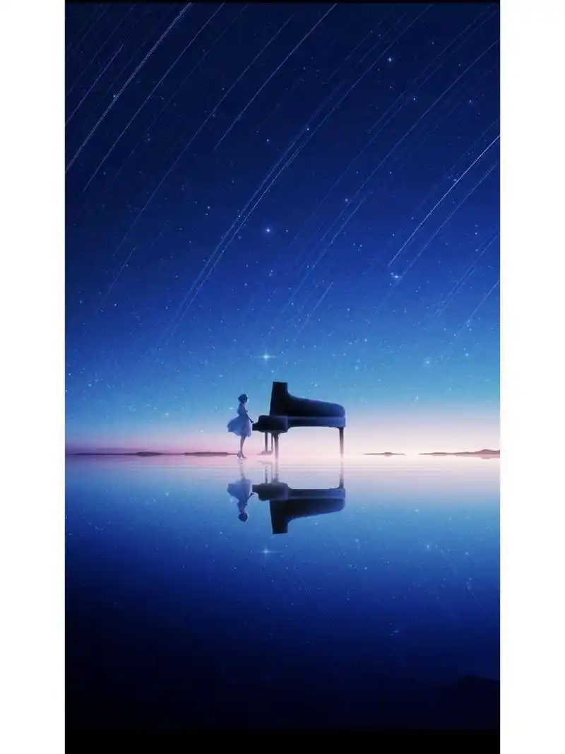 钢琴壁纸背景桌面美图