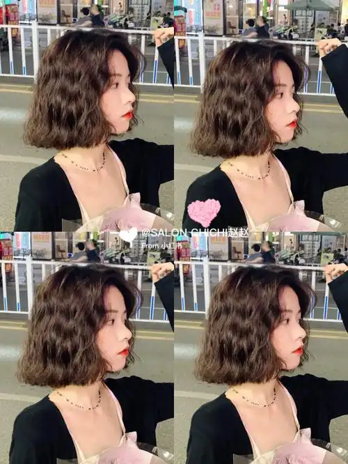 短发蛋卷头蓬松发量显脸小的仙女发型啦