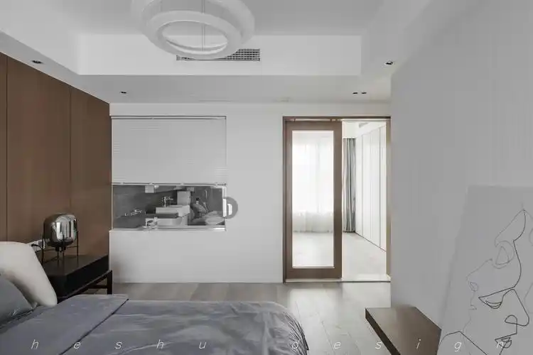 120平简约风之家卧室隔断