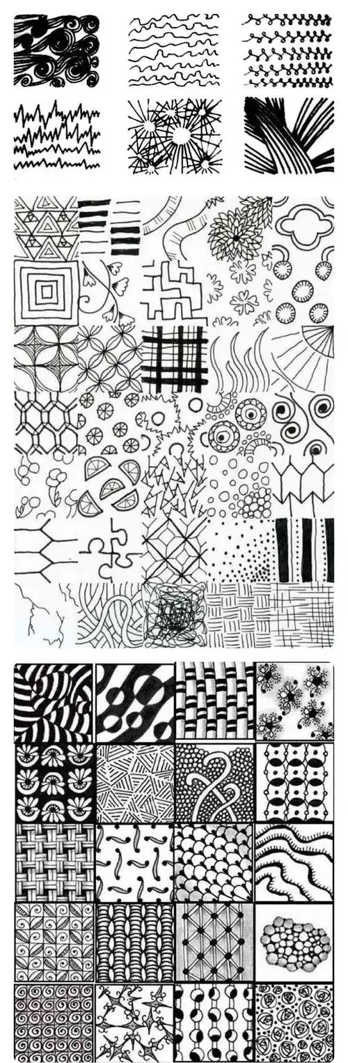 美术空中课堂之黑白线描基础篇