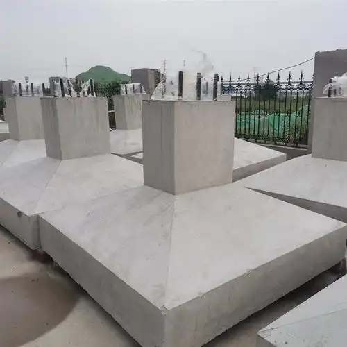 供应预制混凝土独立基础 预制水泥基础墩 预制基础