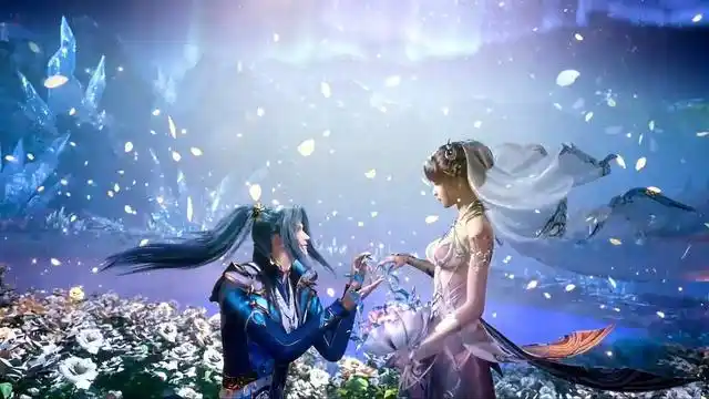 斗罗大陆兔耳没了小舞盘发婚纱照绝美其实她的指甲才是亮点