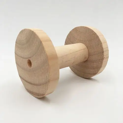 厂家直销实木原木色木线轴松木怀旧木制线圈轴手工diy卷线轴定制