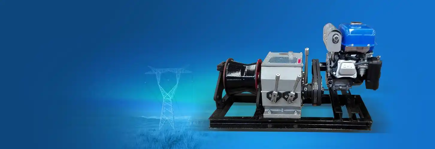 扬州西湖液压机具厂有限公司_机动绞磨_双卷筒机动绞磨_轴传动机动