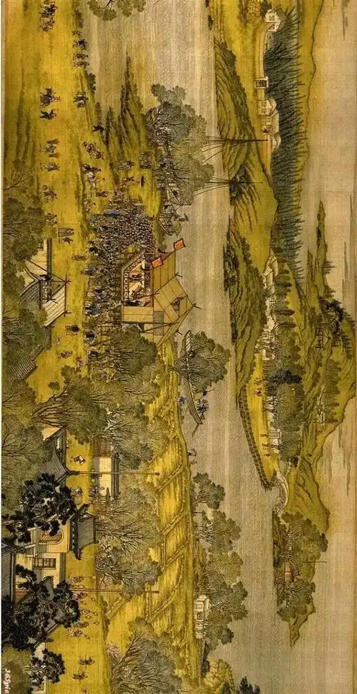 千古名画《清明上河图》全图高清,咱家的最清晰