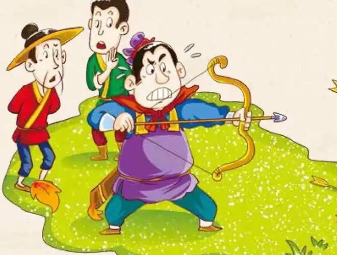 大半夜的,将军不好好睡觉,居然拿起弓箭射石头玩儿?