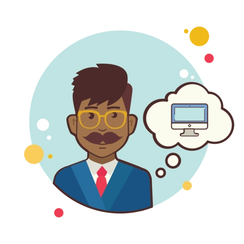 显示器的人 icon