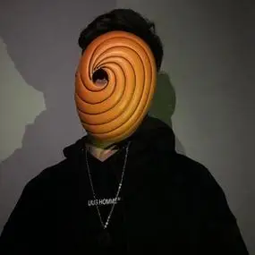 火影忍者斑树脂面具万圣节聚会装扮道具宇智波带土阿飞cos服儿童