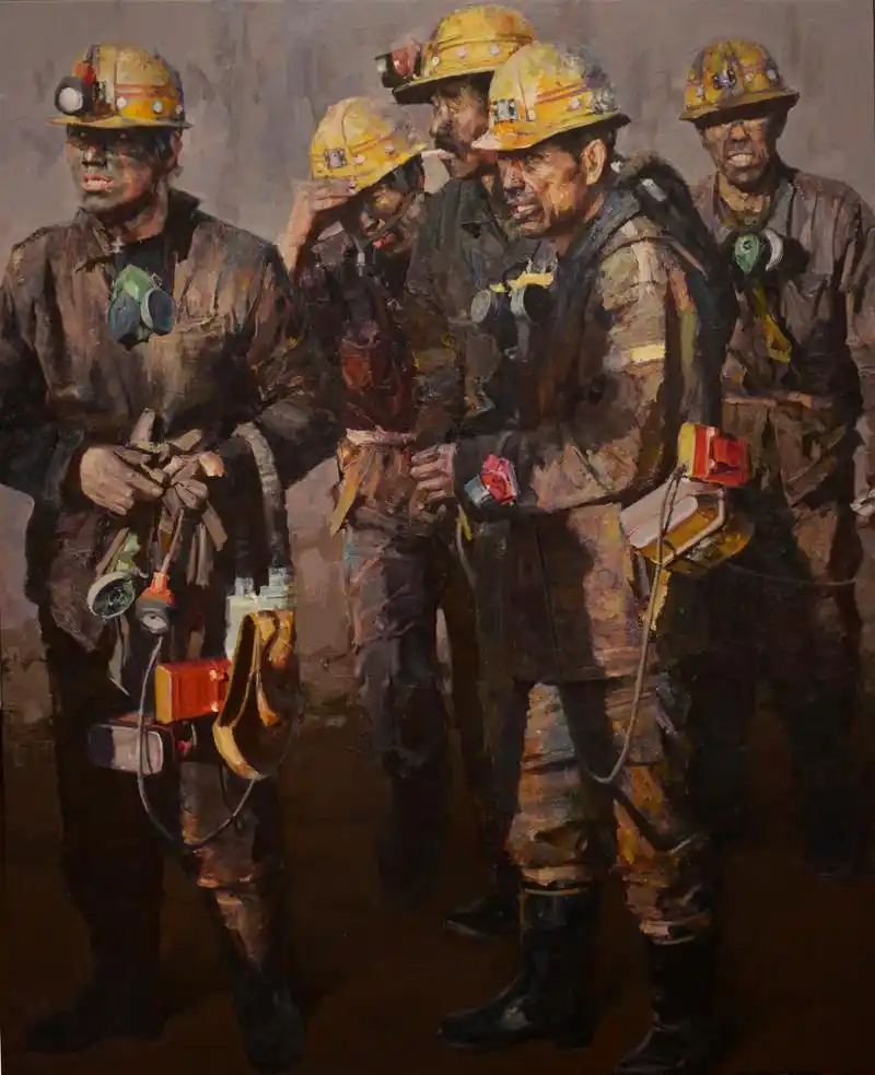 作品欣赏执着与坚守就是一种幸福油画家陈光明作品欣赏