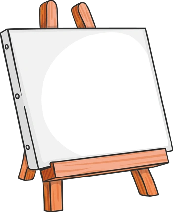 卡通画板素材图片