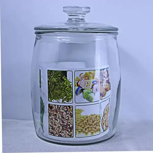 玻璃密封食品罐储物瓶大口大容量无铅加厚大号密封罐