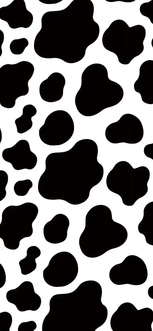 求图求那种黑白斑点奶牛斑点的图