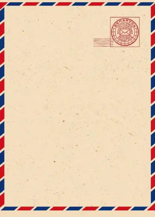 电子手帐素材36弹信纸信封