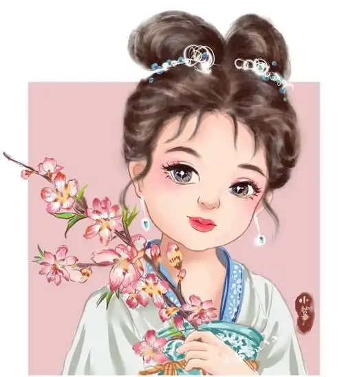 卡哇伊的图片,卡哇伊的图片简笔画(弯弯的眉毛下一双水灵灵的眼睛)