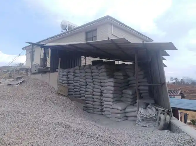 前期库存海磐水泥约50吨