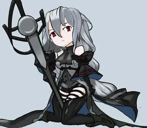 q版练习,我最爱的斯卡蒂