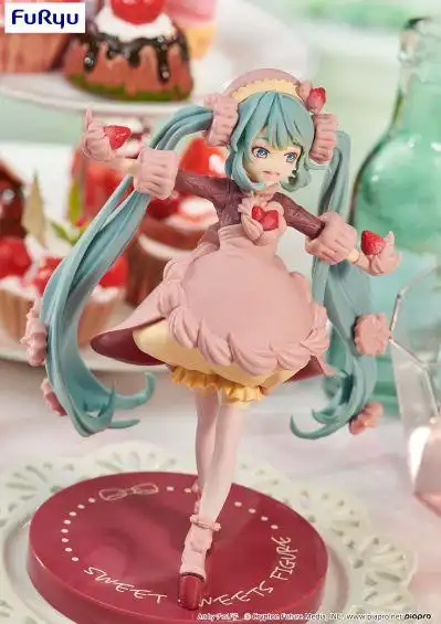 中文名称sweetsweetsseries初音未来草莓巧克力松饼