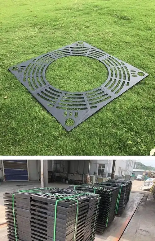 球墨铸铁复合树脂树篦子树池盖板护树板树穴树坑盖板护树井盖树围