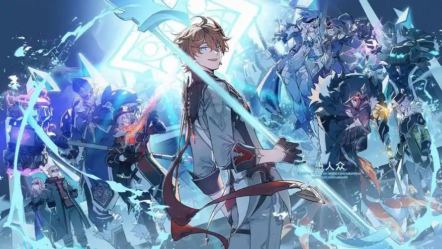 《原神》达达利亚福利壁纸高清无水印分享_安卓精灵网