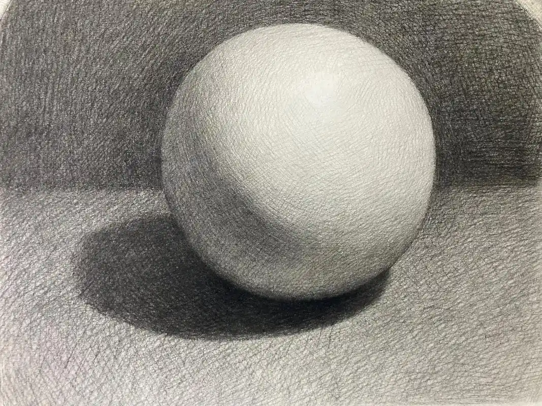 素描球体步骤.零基础轻松入门!哪一步没有多注意哪一步! 简单 - 抖音