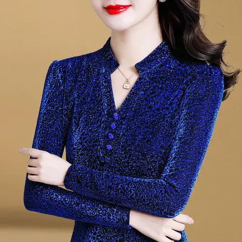 秋季洋气小衫女2021新款秋冬女装大码百搭上衣长袖加厚加绒打底衫