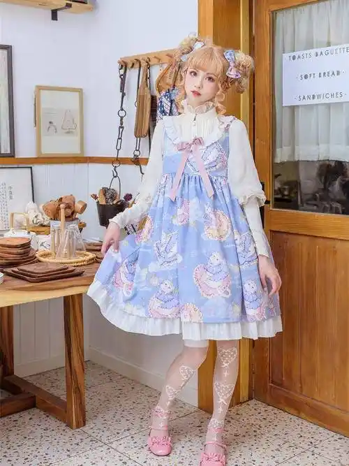 原创这些价不过百的洛丽塔小裙子白菜好穿又不贵学生党lo娘的最爱