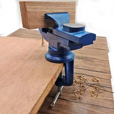 虎钳多功能diy手工工具微型铸铁小台家用木工台虎钳