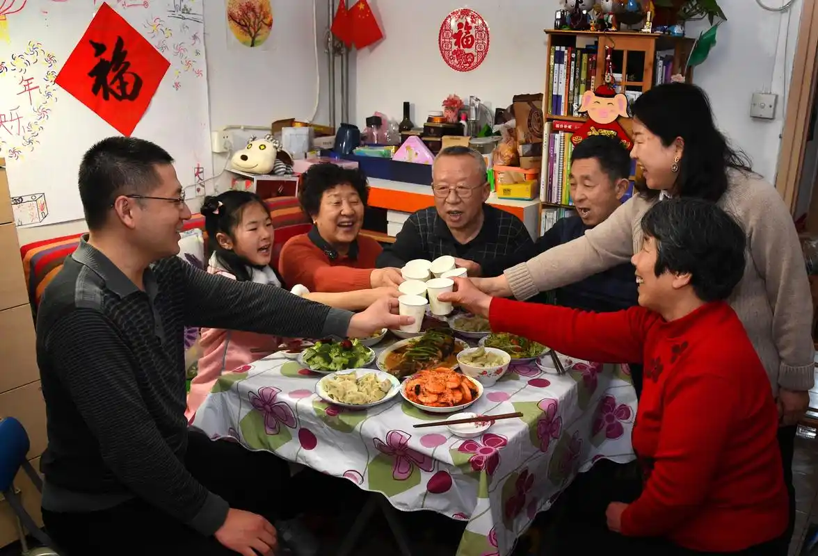 新春团聚在北京