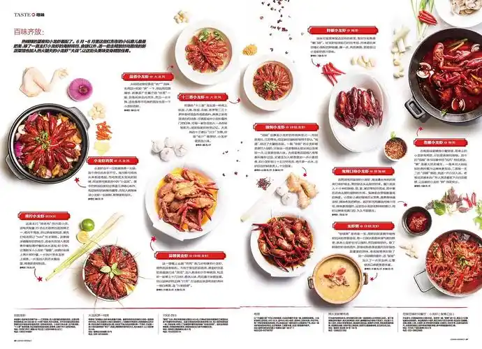 原创作品:#杂志版面 #排版设计 2015年底总结(二) 美食篇