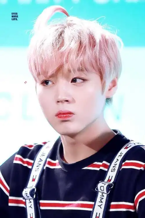 出道以后面部略微婴儿肥(太会吃了) 更偏向可爱乖巧 总结一下 朴志训