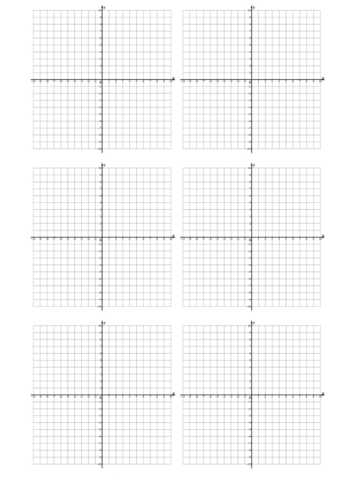 平面直角坐标系草稿纸