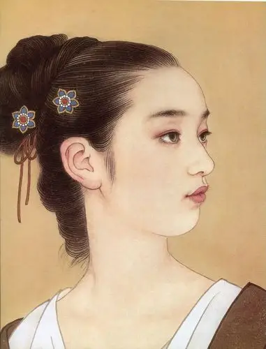 0010_高清王美芳国画工笔画作品jpg格式_仕女彩图010