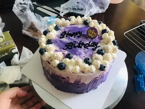 久违的蛋糕之巧克力蓝莓果酱蛋糕