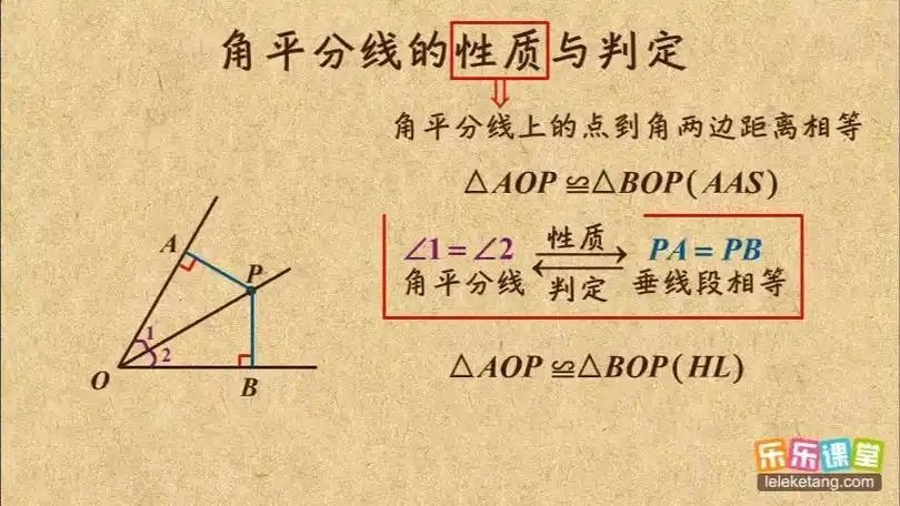 12.角平分线的性质与判定