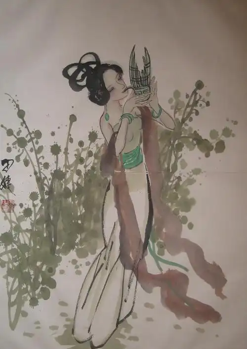 田婕仕女绘画作品欣赏