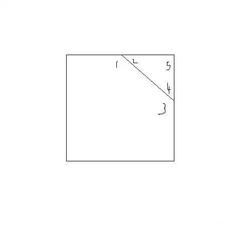 把一个正方形木板切去一个角后,求所得图形的内角和是多少?