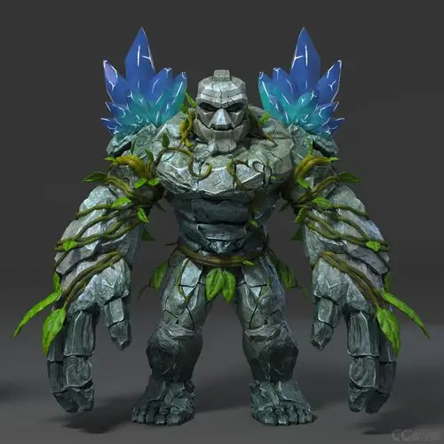 石头人-石头怪-怪物-石头