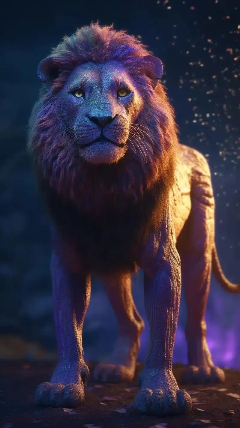 壁纸分享.#狮子王 #野性的呼唤 #雄狮 #视觉震撼 #霸气 - 抖音