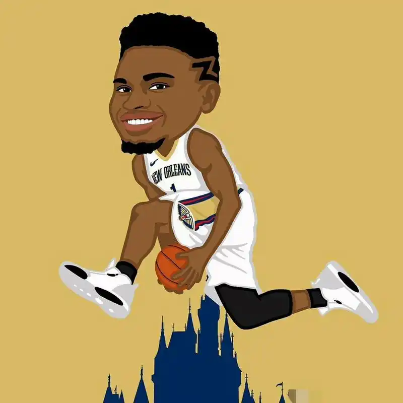 迪士尼画风nba球星漫画!可爱与萌齐飞,你喜欢哪个呢