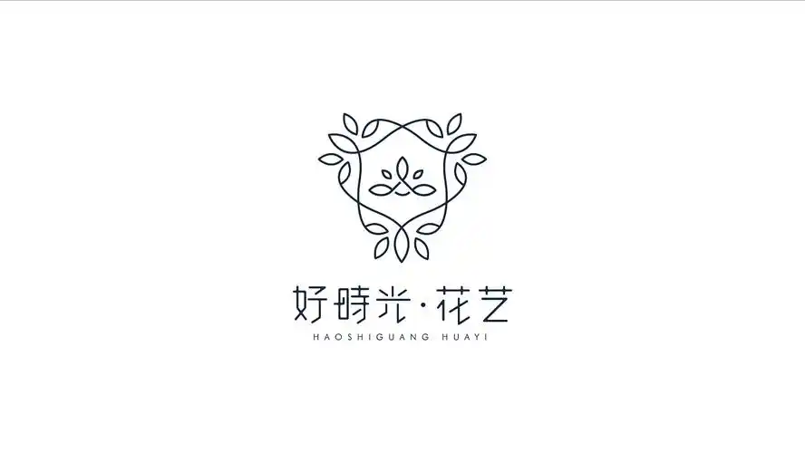 花艺店logo设计方案