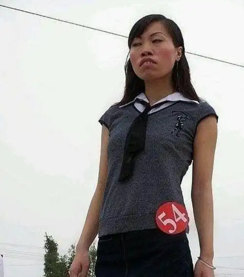 丑女图片真实越丑越好