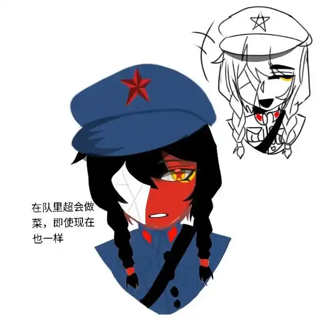 绘画 #画渣本渣 #ch#乱涂乱画系列 画个瓷妈 - 抖音