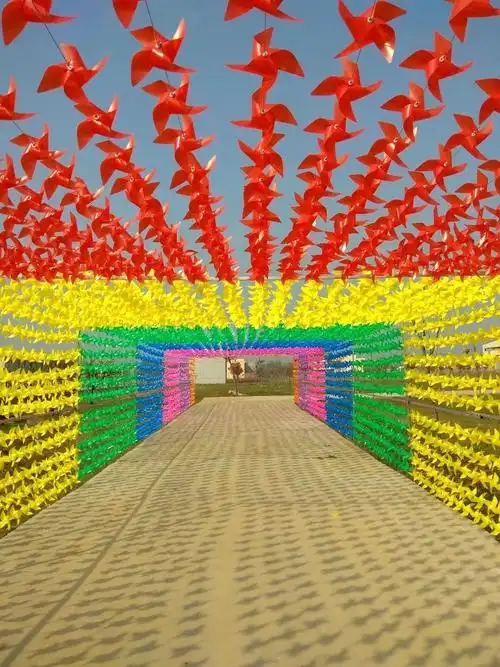 济南五彩缤纷风车节出售