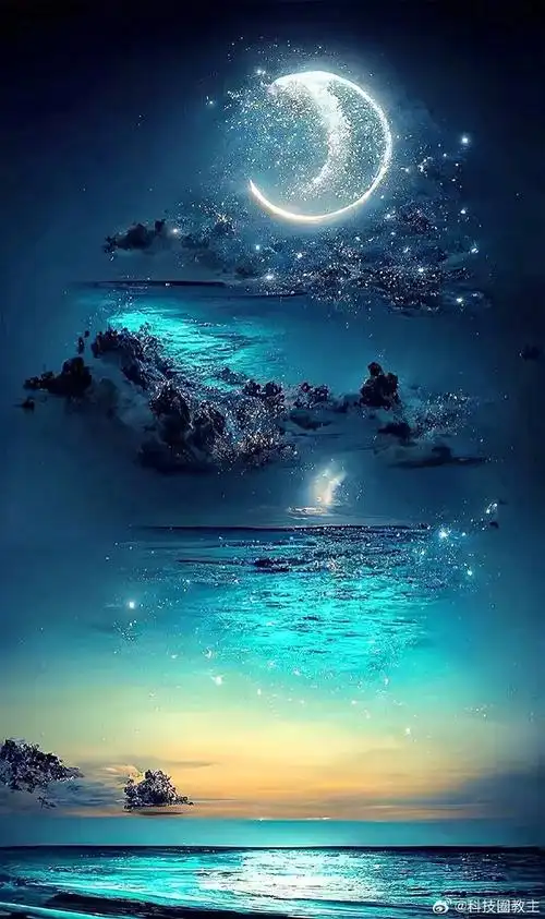 仰望,黑暗的夜空中,繁星点点.明亮的,正是那颗启明星.