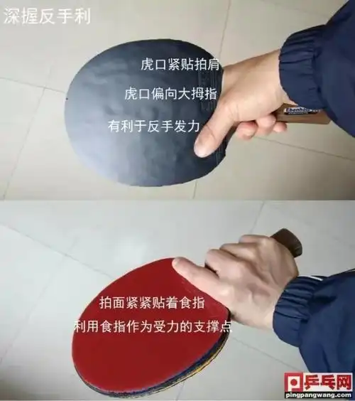 【技术】从方博手掌起茧部位说说横拍握拍方法