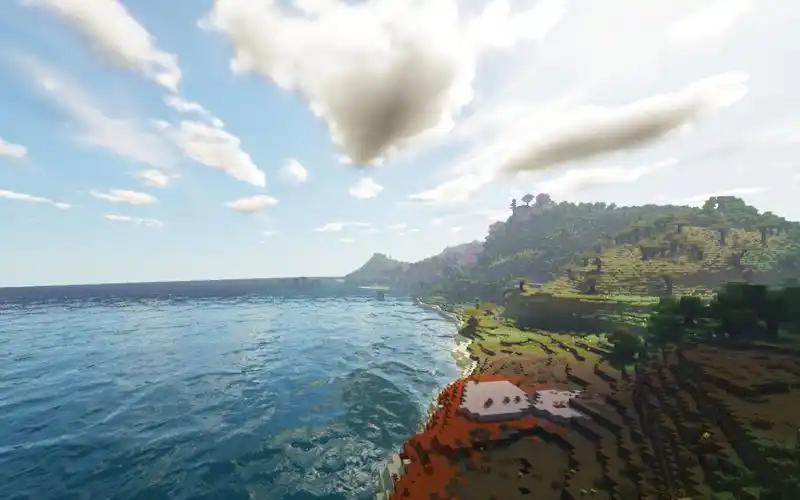 活动作品画质炸裂mc我的世界真实地形多样史诗级光影放在一起会是什么