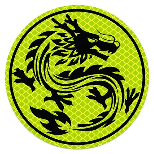 车贴龙图腾幸运一条龙3m反光龙腾天下汽车个性汽车装饰贴