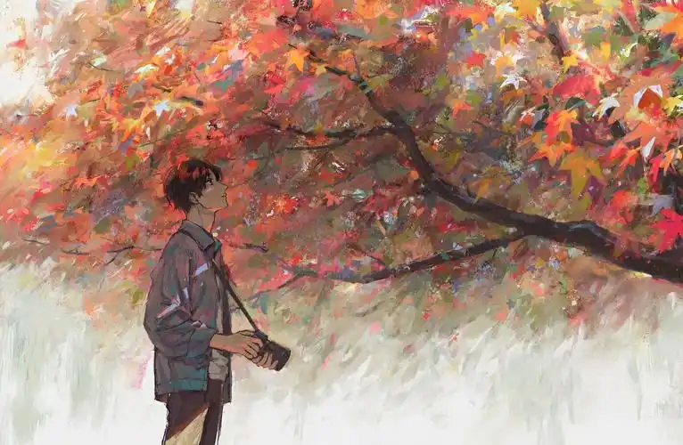 拉住秋天的尾巴红叶特辑p站美图欣赏