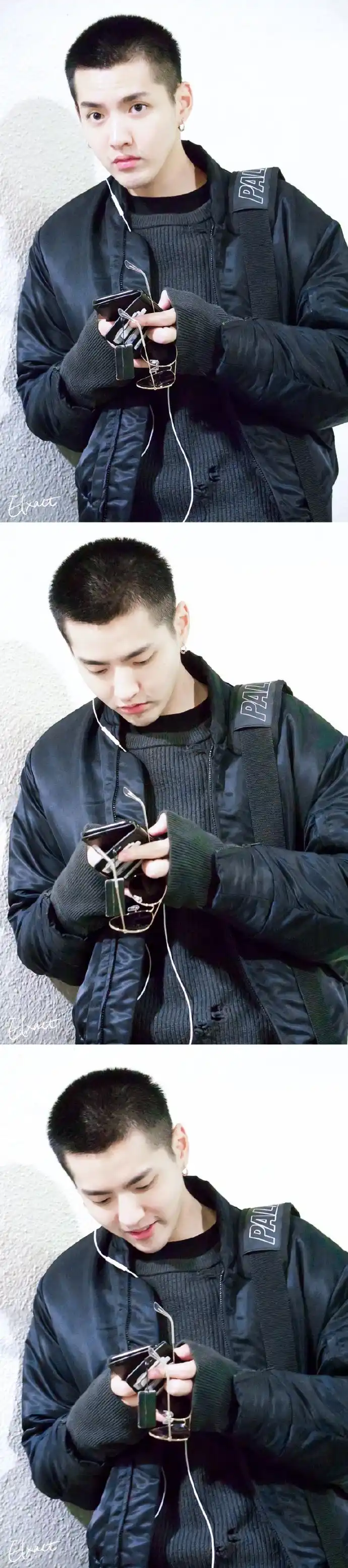 吴亦凡寸头造型真的太a了吧清清爽爽大帅哥