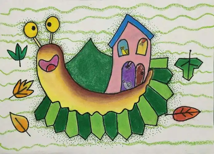 刘湾小学校级美术社团学生作品精选